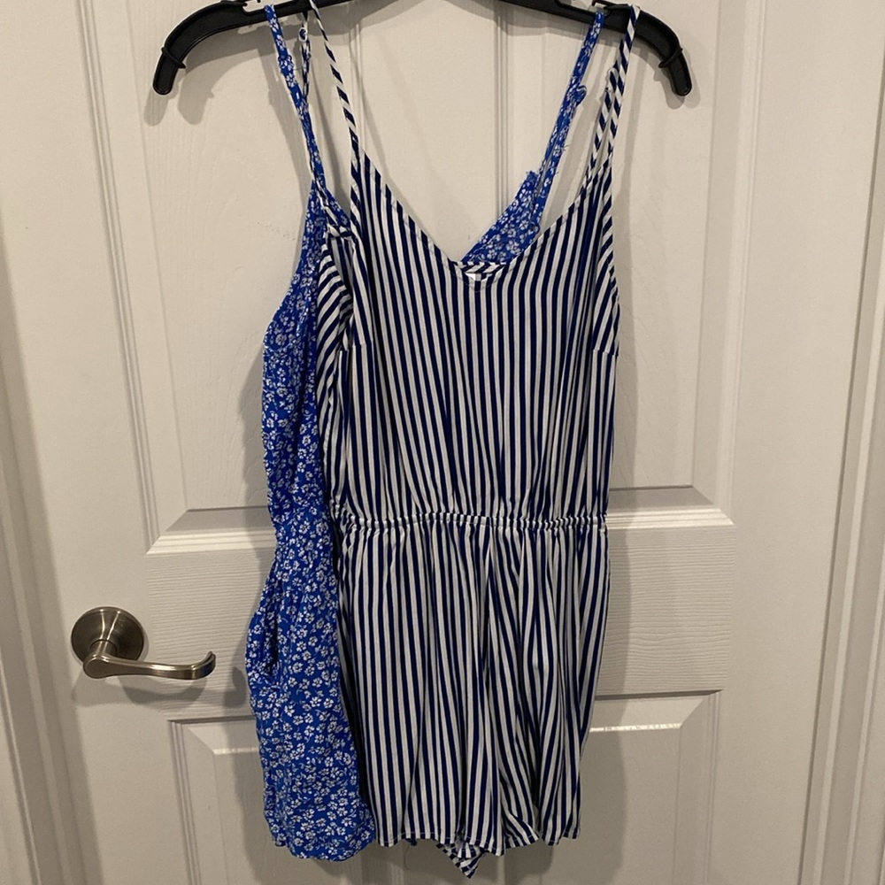 Two H&M Rompers